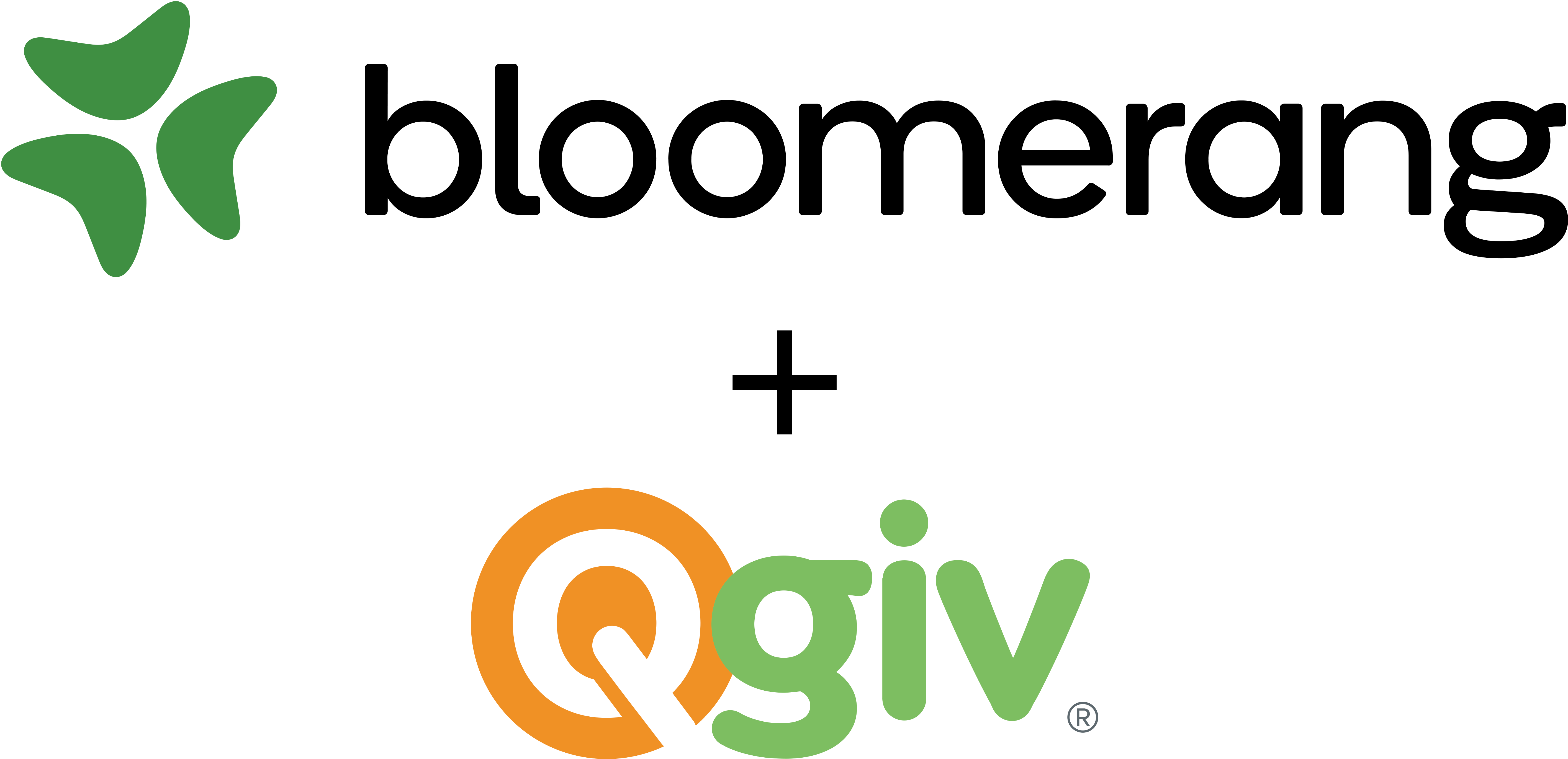 Bloomerang & Qgiv Logo